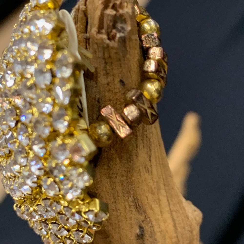 Rhinestone Dramatic Ring - image 3